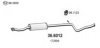 PEUGE 172898 Middle Silencer